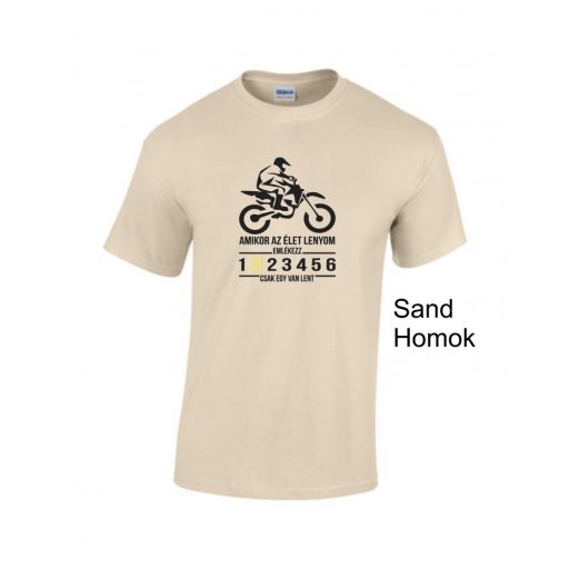 Kereknyakú Póló - Amikor az élet... Cross