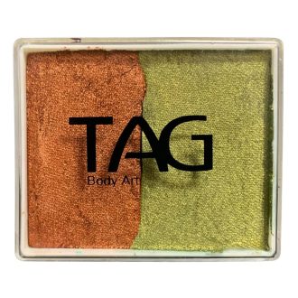   TAG csíkos arcfesték PEARL COPPER & PEARL BRONZE GREEN 50gr