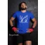 Kickbox Fighting kereknyakú pamut póló kick box mintával uniszex