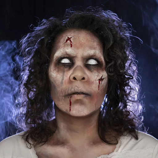 Mehron Possessed Halloween Makeup Collection – Professzionális SFX Smink Készlet (Ördögűző stílus)