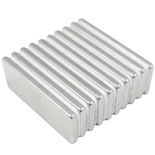 Neodímium Hasáb Mágnes 8x4x2 mm 10db/cs