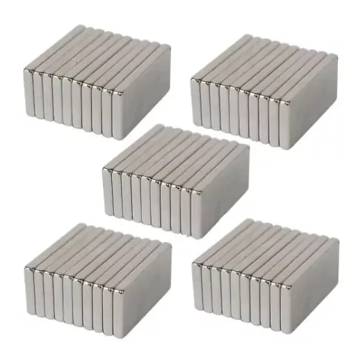 Neodímium Hasáb Mágnes 8x4x2 mm 10db/cs