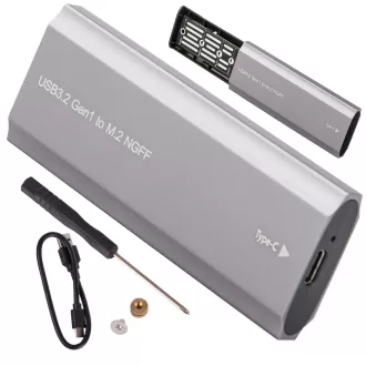 M.2 SATA NGFF SSD ház USB 3.1 Type-C