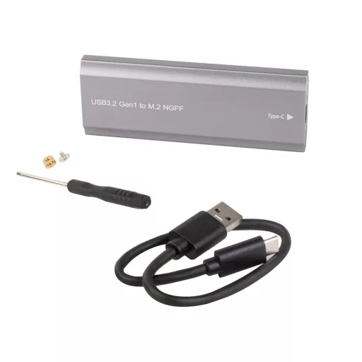 M.2 SATA NGFF SSD ház USB 3.1 Type-C