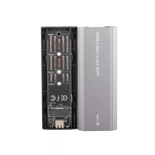 M.2 SATA NGFF SSD ház USB 3.1 Type-C