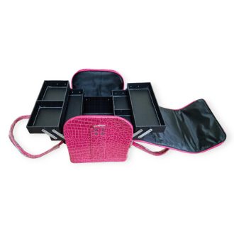 Kozmetikai táska fényes pink