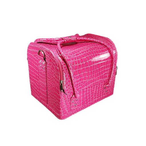 Kozmetikai táska fényes pink