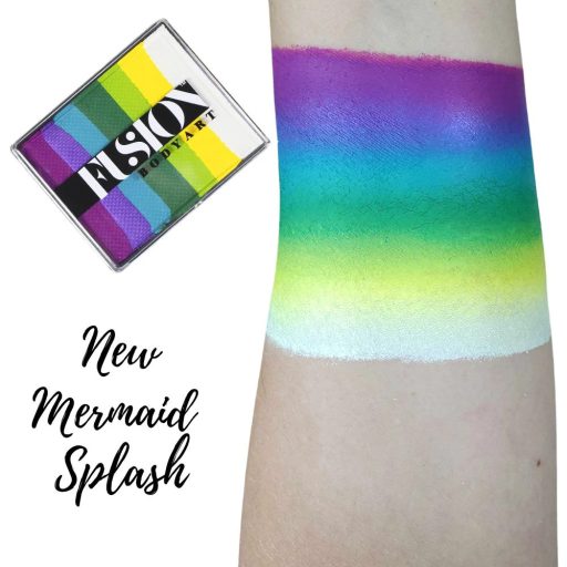 Fusion csíkos arcfesték Mermaid Splash 50 gr