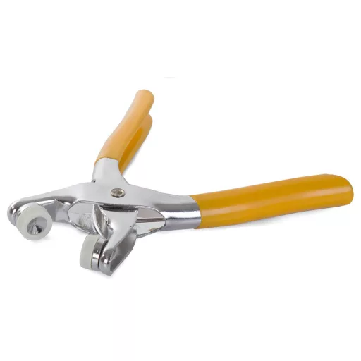 Bőrdíszműves Készlet 3 Fogóval - Revolver Lyukasztó, Szegecselő, Patentozó + Szegecs és Patent