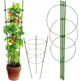 Gyűrűs támasz virágokhoz, növényekhez 60cm