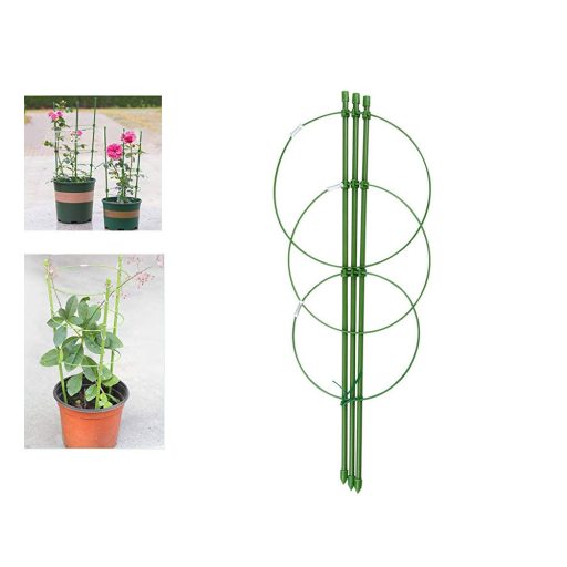 Gyűrűs támasz virágokhoz, növényekhez 60cm