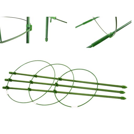 Gyűrűs támasz virágokhoz, növényekhez 60cm