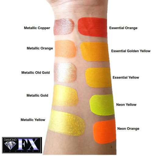 Diamond FX arcfesték - Metál Narancs 30g /Metallic orange/