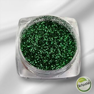 Kozmetikai Bio csillám Green