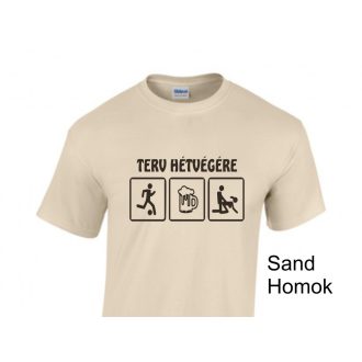 Póló - Tervem hétvégére foci