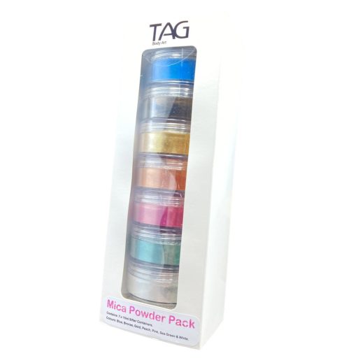 TAG MICA POWDER CSILLÁMPÚDER PACK - 7 X 15ML