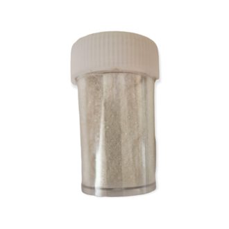 Csillámpor 15ml - Fehér