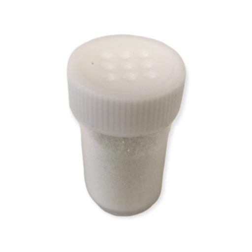 Csillámpor 15ml - Fehér