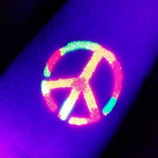 UV  csillámpor 6  darabos készlet 