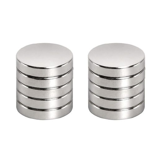 Erős neodímium mágnes 10mm x 2mm, 10db/cs