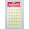 Strasszkő öntapadós 1cm  35 db-os - Csillag forma Arany