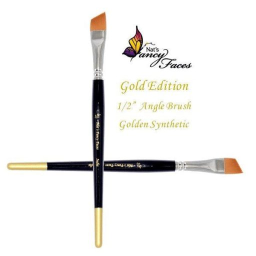 Nat's Fancy 1/2" ferde lapos arcfestő ecset Gold Edition