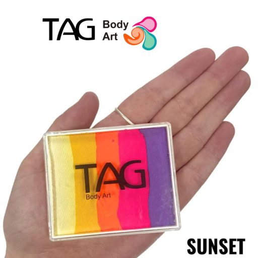 TAG csíkos arcfesték SUNSET 50gr
