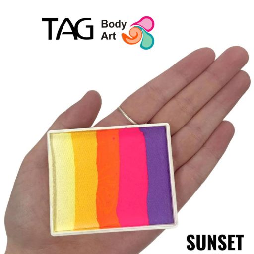 TAG csíkos arcfesték SUNSET 50gr