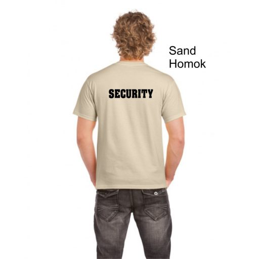 Póló - Biztonsági őr, Security, Rendező