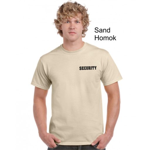 Póló - Biztonsági őr, Security, Rendező