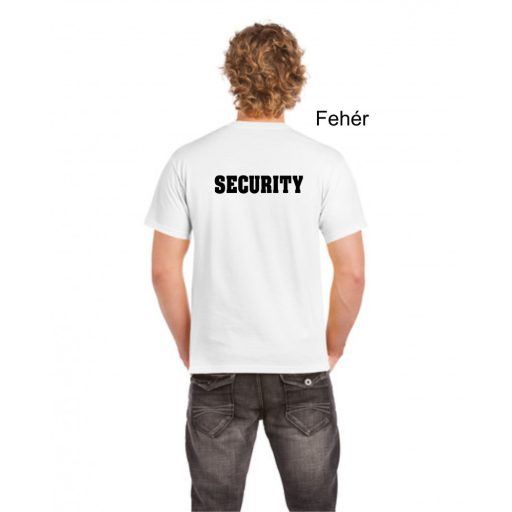 Póló - Biztonsági őr, Security, Rendező