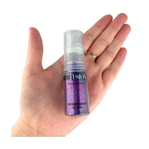 Fusion Glitter Pump Spray  Butterfly Wings - Holographic Purple