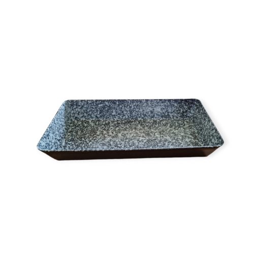 Hagyományos zománcozott tepsi 35x17cmx6cm