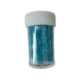 Csillámpor 15ml - babakék