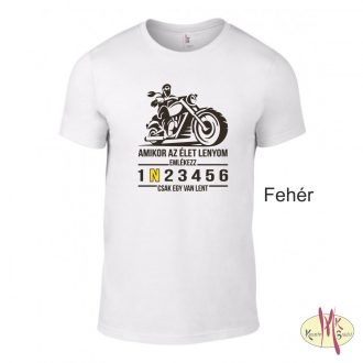 Kereknyakú Póló - Amikor az élet...Chopper