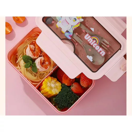 Rekeszes uzsonnás doboz 1L – szivárgásmentes bento box