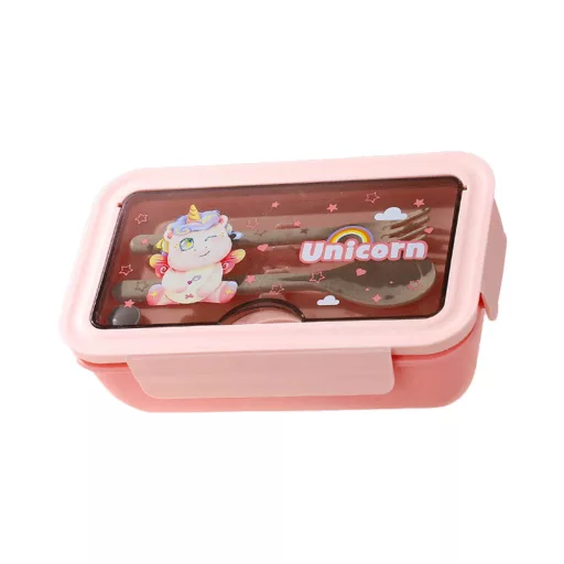 Rekeszes uzsonnás doboz 1L – szivárgásmentes bento box