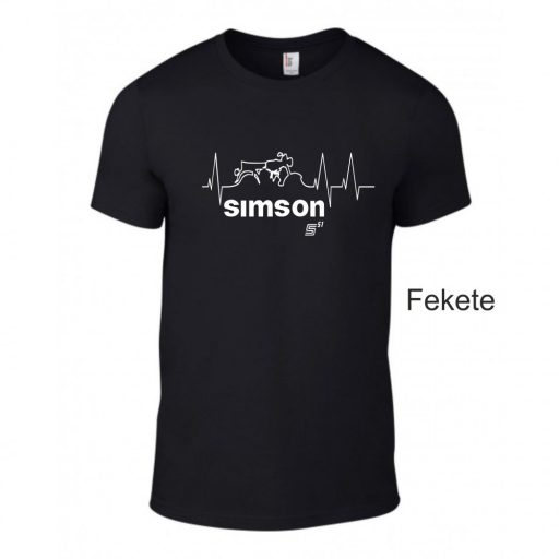 Póló - Simson S51 EKG - Egyedi retro megjelenés a legendás motor szerelmeseinek