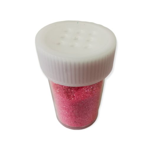 Csillámpor 15ml - babarózsaszín