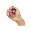 Febble Chunky csillám Holografikus Baby pink 08