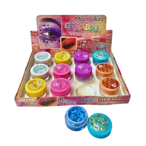Moc Allure glitter krém arany 10ml