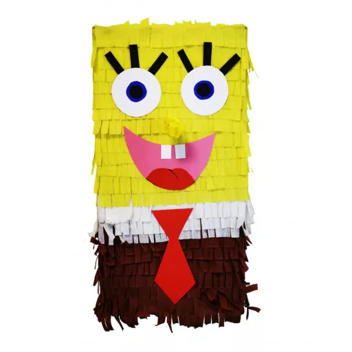 SpongyaBob Kockanadrág alakú színes party pinata szülinapi zsúrra