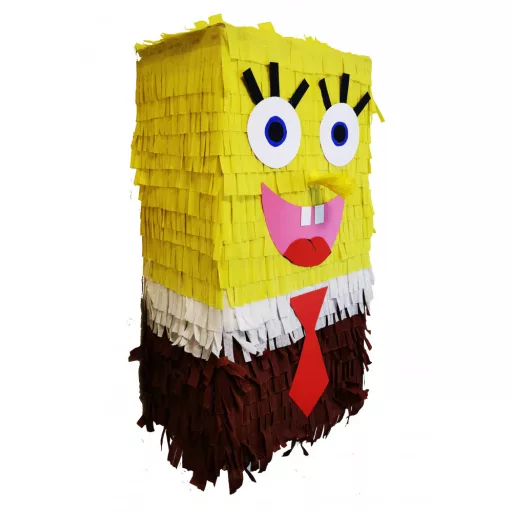 SpongyaBob Kockanadrág alakú színes party pinata szülinapi zsúrra