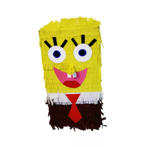 SpongyaBob Kockanadrág alakú színes party pinata szülinapi zsúrra
