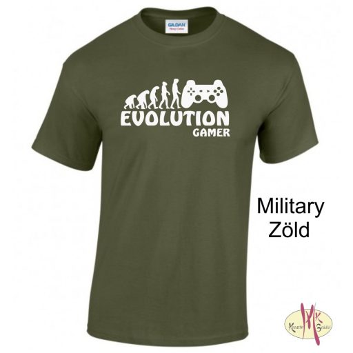 Kereknyakú Póló - Evolution Gamer