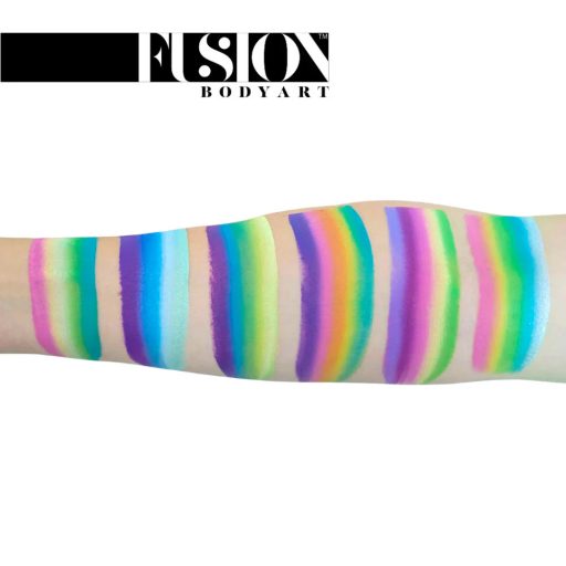 Fusion csíkos arcfesték paletta – sellők és Unikornisok - Mermaids & Unicorns
