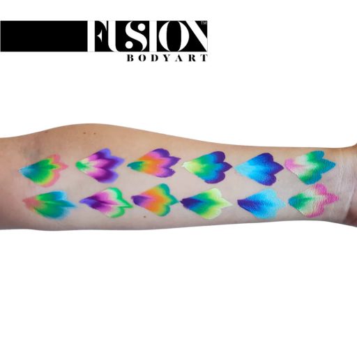 Fusion csíkos arcfesték paletta – sellők és Unikornisok - Mermaids & Unicorns