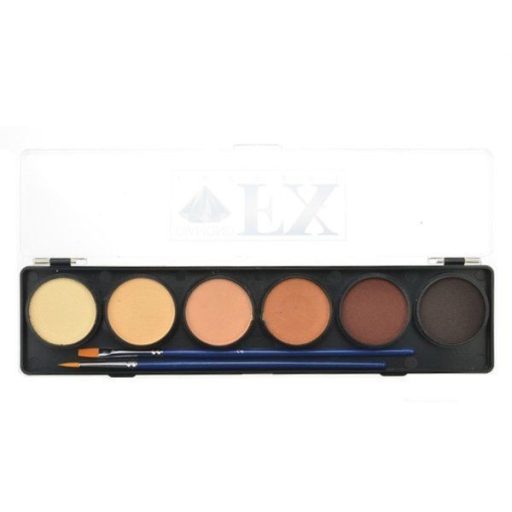 Diamond FX 6 színű arcfesték készlet - Skin Tones 6x10g 
