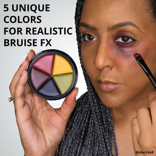 Mehron Pro FX Bruise Wheel – Professzionális 5 színű zúzódás és sérülés paletta