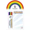 PXP Rainbow Body Crayon Paintstick – 6 színű szivárvány arcfestő stift fesztiválra és sporteseményekre